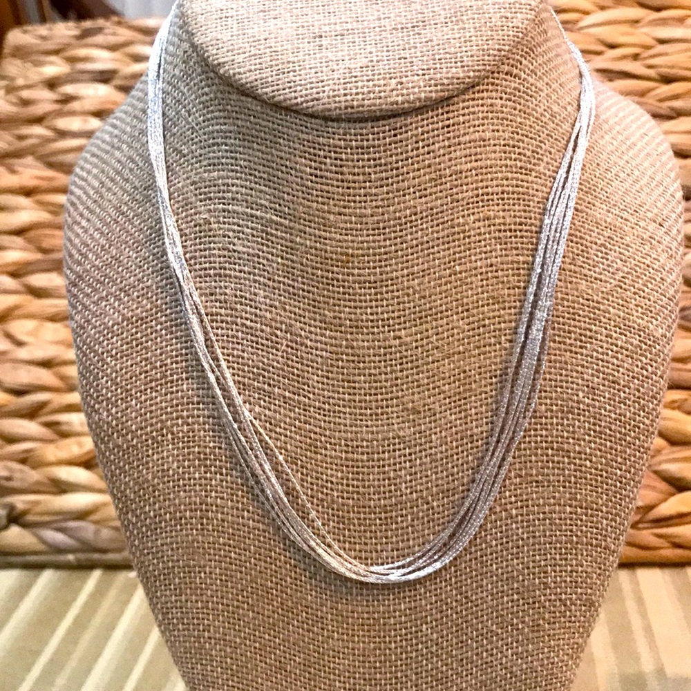 Gorgeous 9.25 sterling silver necklace